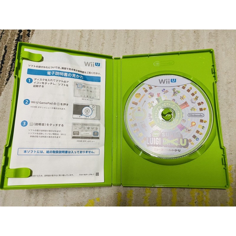二手含運wii U 超級路易吉u 日版 蝦皮購物