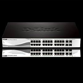 【D-Link】友訊★DGS-1210-28_24埠Gigabit Smart 交換器