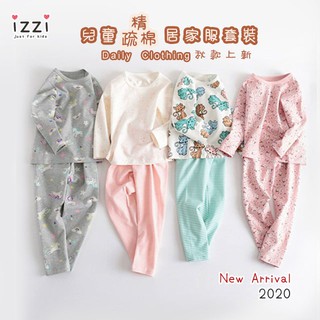 24h 🧡臺灣出貨 (現貨+發票)32-017【歐美 熱銷 兒童長袖 居家服套裝】睡衣 保暖 男童女童 W 3