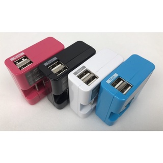 手機充電器/小喇叭充電器/超快速/2.1A雙孔USB充電器/