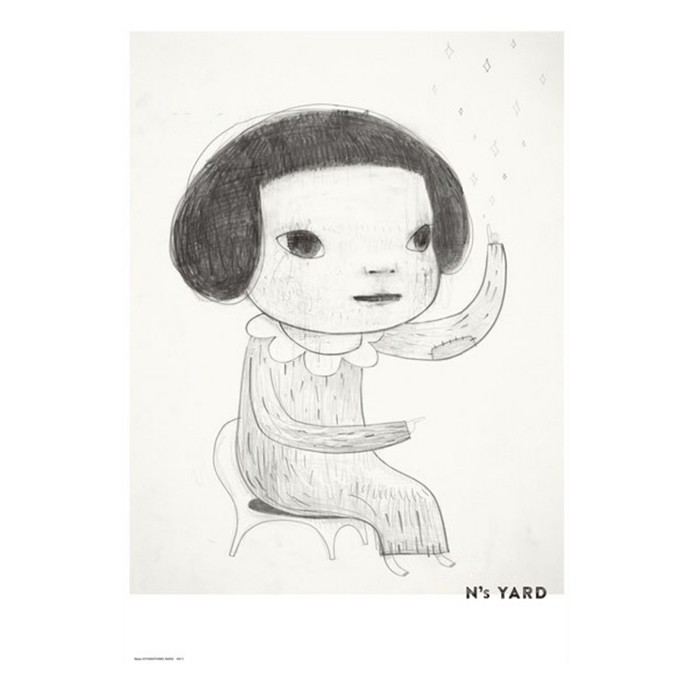 奈良美智 Lollipop B3 ポスター