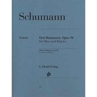 【599免運費】亨樂管樂Schumann：Romances For Oboe And Piano Op.94 HN427