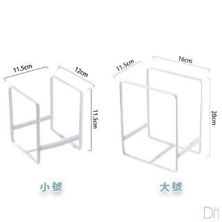 【現貨】廚房 碗碟架 日式櫥櫃內瀝水碗架家用大小號 碗盤收納碗碟架帶矽膠套 Dhome