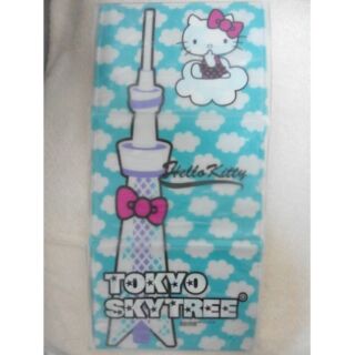 Hello kitty 晴空塔版居家收納牆壁掛袋