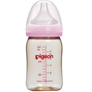 Pigeon 貝親奶瓶母乳實感PPSU奶瓶160ml搭配SS奶嘴(3色可選)