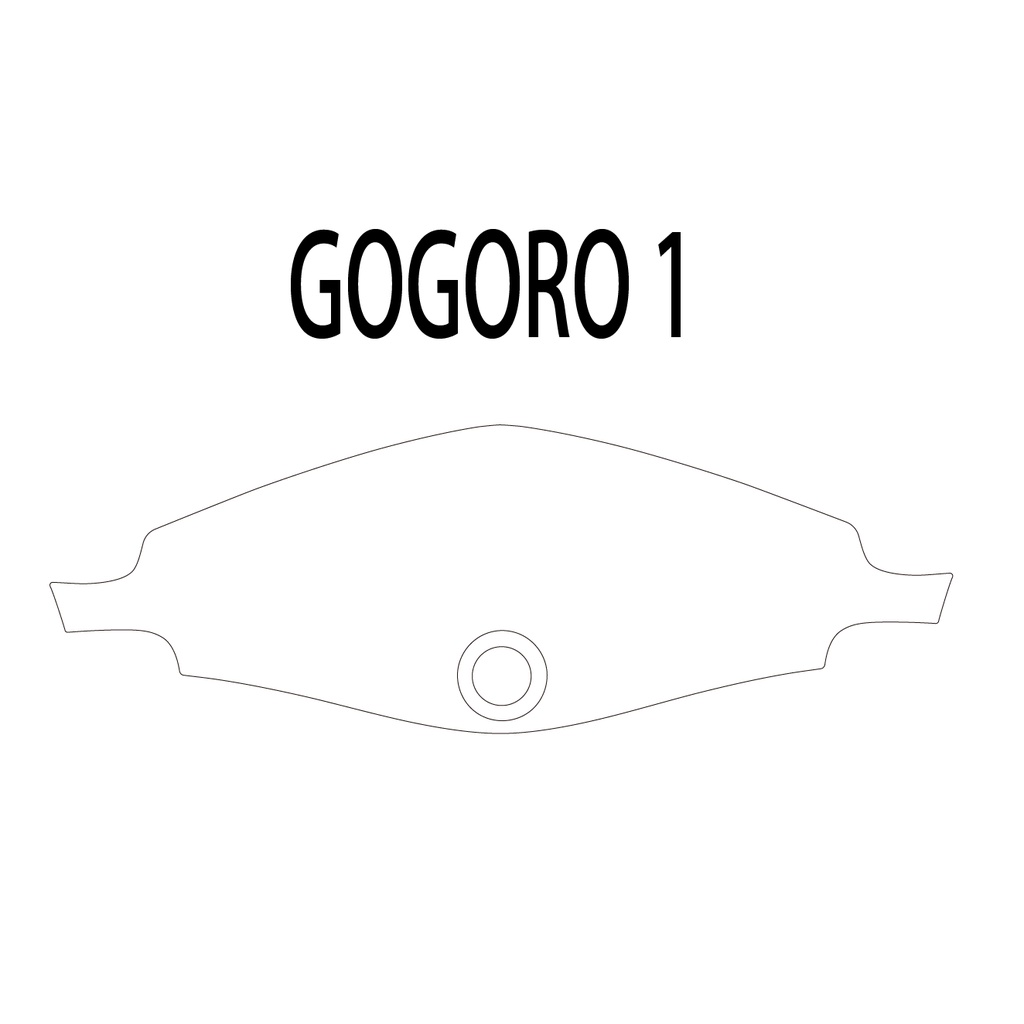 [野豬膜坊]　狗狗肉　GOGORO 1　儀表板貼 透明-犀牛皮抗刮保護膜 TPU 包膜　貼膜　亮面