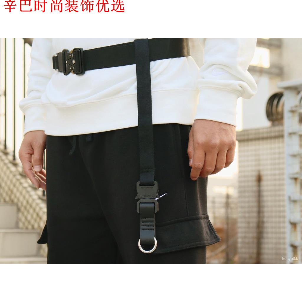 💕現貨💕📣新品ALYX鑰匙扣掛繩1017 9SM包包掛件飾品腰帶鏈機能鎖扣潮流時尚