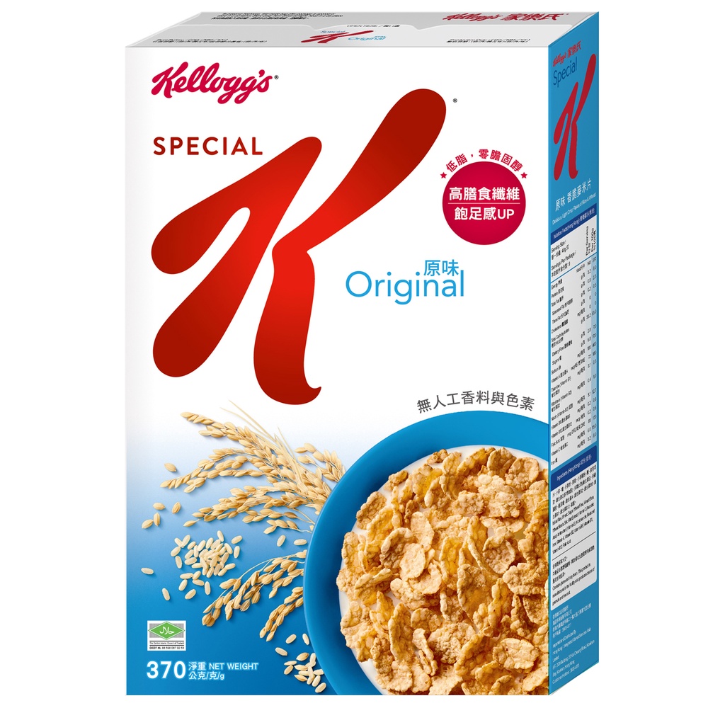 家樂氏Special K 香脆麥米-原味 370g、205g