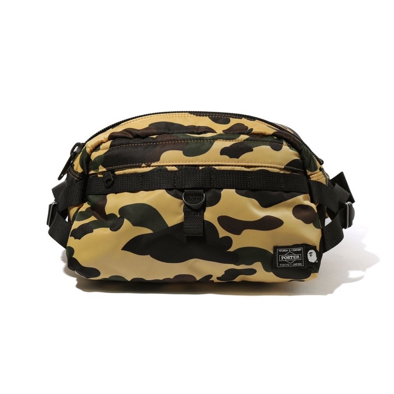 「預購」BAPE X PORTER 1ST CAMO WAIST BAG 聯名