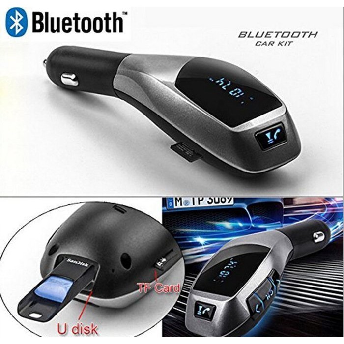 X5車載藍牙發射器fmfm調頻充電器車載藍牙mp3播放器車載藍牙免提車充藍牙fm發射器車載mp3 蝦皮 Line購物