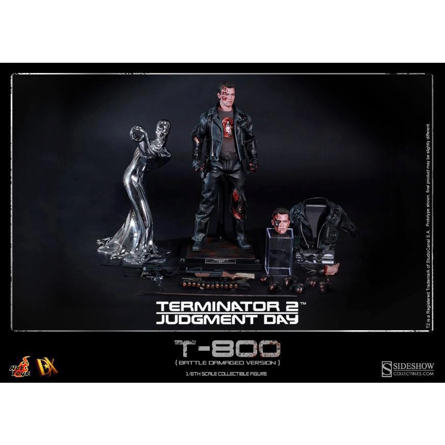 野獸國 Hot Toys DX13 阿諾 魔鬼終結者 T-800 戰損版 審判日 非 DX10 MMS238