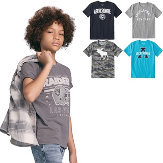 Abercrombie & Fitch A&F AF A & F KIDS 男孩 男性短袖T恤 短袖上衣