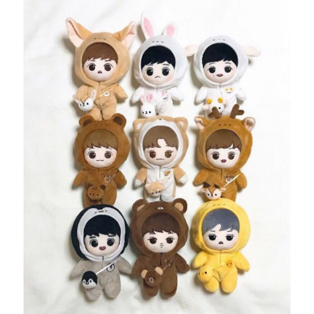 cm Exo 韓站娃衣連身衣動物裝 蝦皮購物