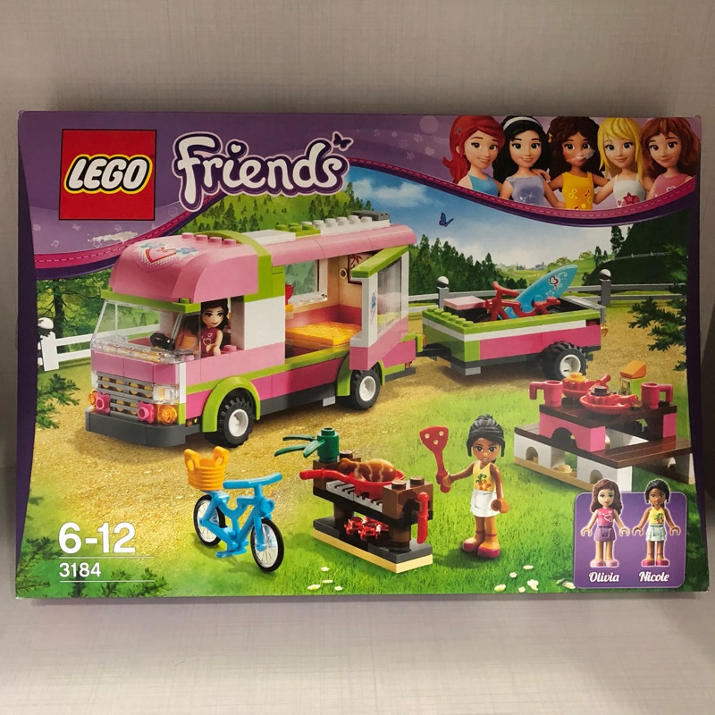 LEGO FRIENDS 3184 全新 樂高 好朋友 露營車 3184 聖誕節 交換禮物 現貨 正版