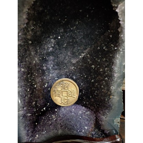 桌上型 紫晶洞 招財集氣10.1公斤