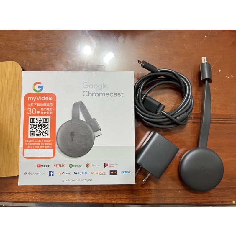 【Google】Chromecast 3 HDMI 媒體串流播放器(2019)