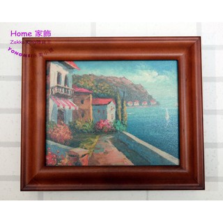 [HOME] KEY BOX 鑰匙盒 超取限2件 裝飾畫 複製畫 鎖鑰盒 海景 海洋鄉村風 壁飾