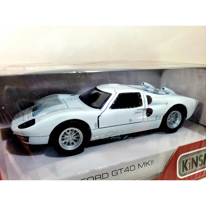 【樂達玩具】KiNSMART【福特 1966 Ford GT40 MKII】金屬超跑模型 合金車 KT-5427