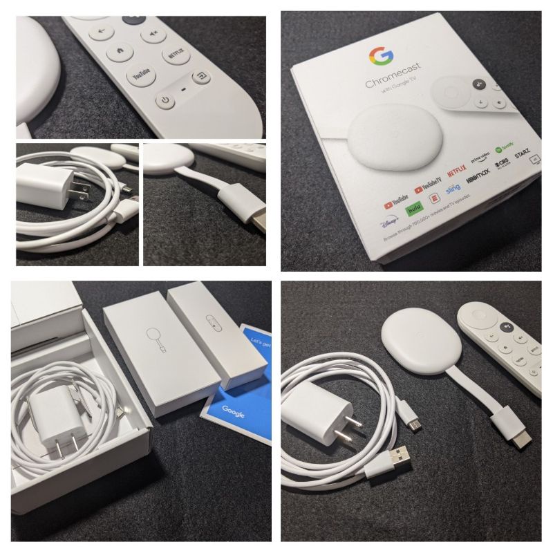 【少用出清】Chromecast with Google TV 雪白