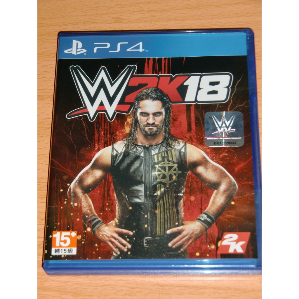 PS4 WWE 2K18 美國職業摔跤聯盟18 英文版 二手