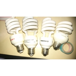 0723更新 飛利浦 東亞 歐司朗 省電燈泡 螺旋燈泡 13w 50w 良品