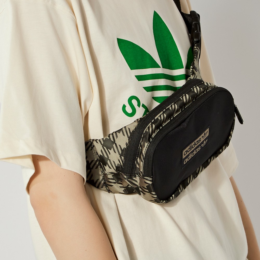 Adidas RYV WAISTBAG 黑 Logo 運動 休閒 腰包 GK9467