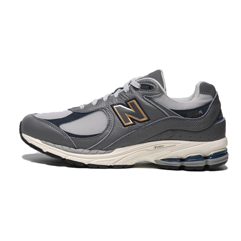 NEW BALANCE  2002R 質感 深灰藍 皮革 金標 男M2002RHP