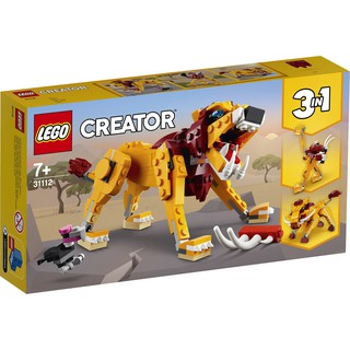 【台中翔智積木】LEGO 樂高 CREATOR 3in1系列 31112 野獅