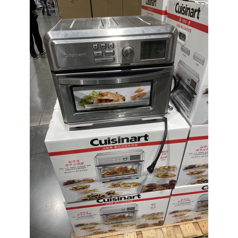 🎉好市多代購🎉全新未拆 Cuisinart 數位式氣炸烤箱 (TOA-65PCTW) 含運價 限宅配