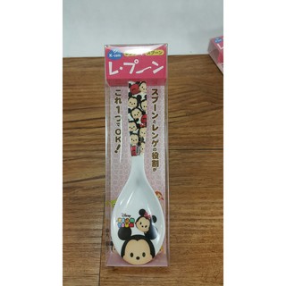 (現貨) 迪士尼 Tsum tsum 疊疊樂 米奇款 可平放長柄大湯匙