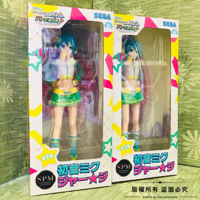 日版 初音 未來 Project DIVA Arcade SPM 運動服 ver. 景品 公仔 非 禮服 夏服 冬服