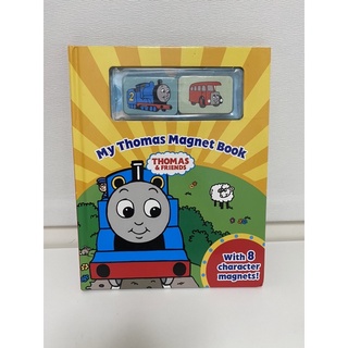 二手書📖回頭書📖湯瑪士小火車英文磁鐵書 My Thomas Magnet Book 互動操作書