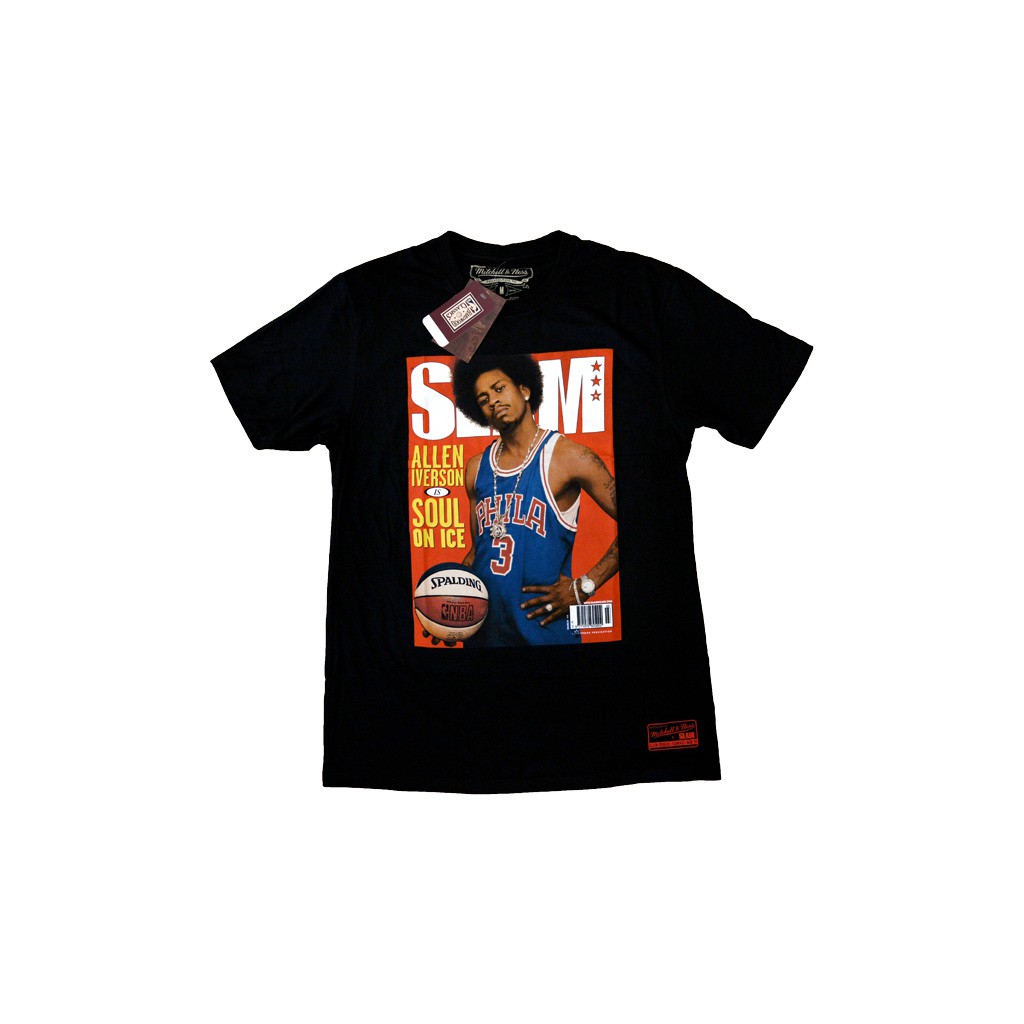 Mitchell & Ness Allen Iverson Slam Cover SS T-Shirt
