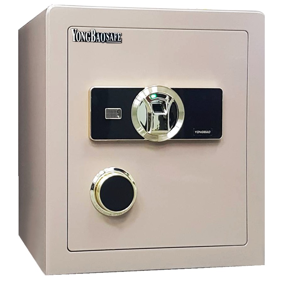 典雅指紋防盜型保險櫃(AH-4540)《永寶保險櫃Yongbao Safe》防火防盜保險箱 家用保險櫃 小型 公司用