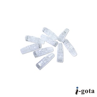 CX Cat.6非遮蔽網路接頭(10入) RJ45 水晶頭 工具鉗專用cat6
