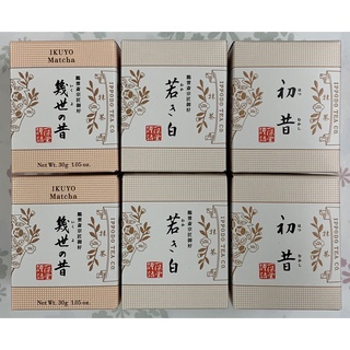 [現貨] 日本 京都 一保堂茶鋪 抹茶粉 初昔 40g/袋. 若き白 40g/袋. 幾世の昔 幾世之昔 30g/袋