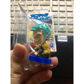 日版金證 海賊王 盒玩 mini big head figure 公仔 vol.1達斯琪配時雨刀 vol.4綠頭索隆