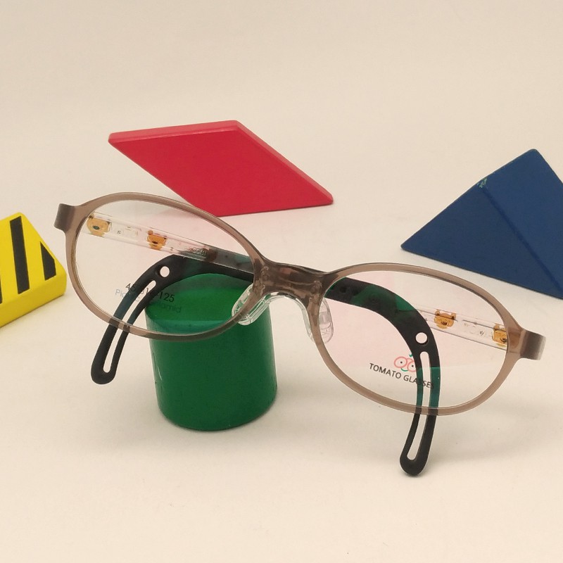 [檸檬眼鏡]👑 TOMATO 👑 TKAC27 45 最舒適的兒童光學眼鏡 可調式鼻墊鏡腳 輕量彈性材質 -3