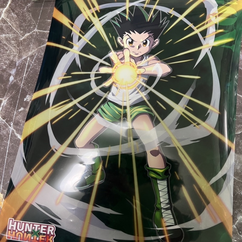 【日版】HUNTERxHUNTER 全職獵人 一番賞 酷奇抽 KUJI 透明海報 小傑