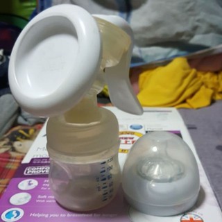 AVENT 輕乳感單邊手動吸奶器 寬口擠乳器 擠奶器