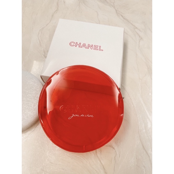 《現貨》🇫🇷法國精品品牌 全新 香奈兒 Chanel 果凍透明零錢袋 零錢包 收納袋 專櫃贈品