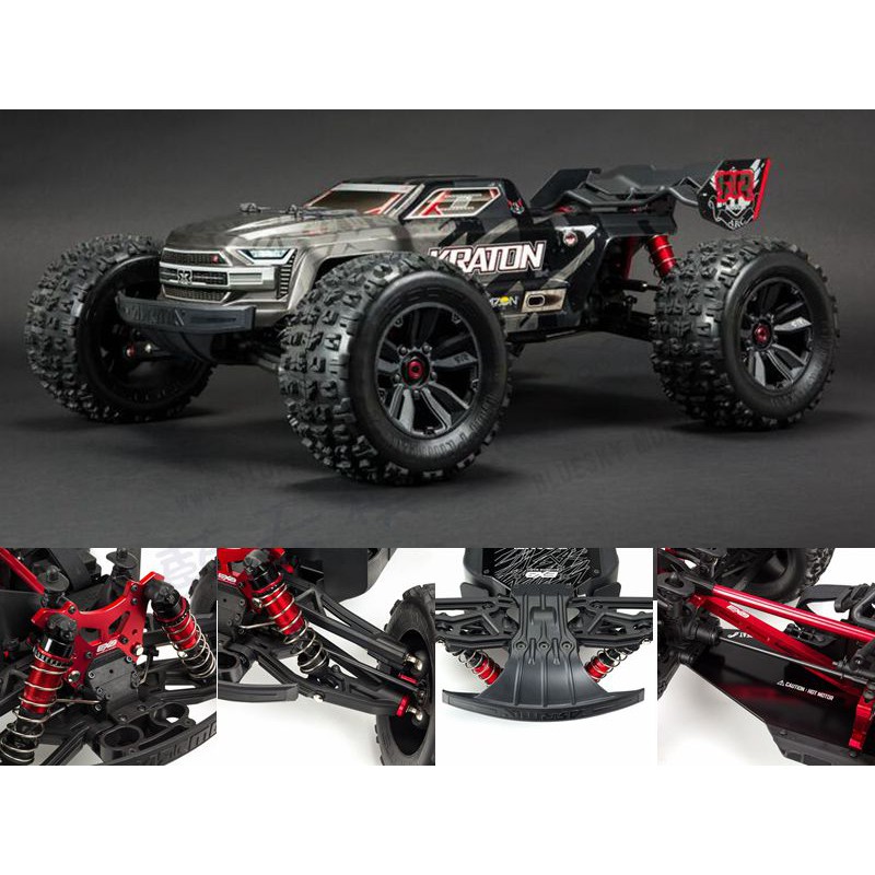 Arrma 1 8 Kraton 4wd 極致重擊怪物競速卡車越野車大腳車 蝦皮購物