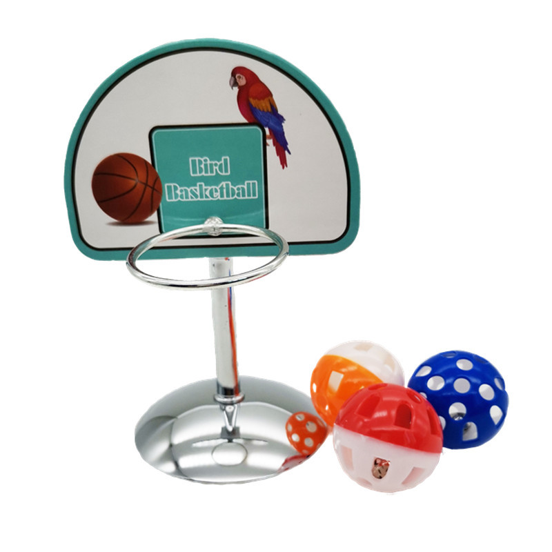 鸚鵡投籃框 金屬鸚鵡籃球架 鸚鵡玩具 鸚鵡益智玩具 鳥寶訓練互動必備 玄鳳和尚小太陽鳥玩具