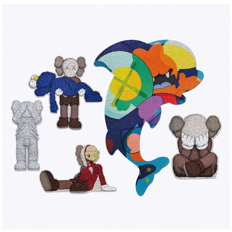 Image.台中逢甲店 KAWS TOKYO FIRST PUZZLE 日本東京展覽限定拼圖