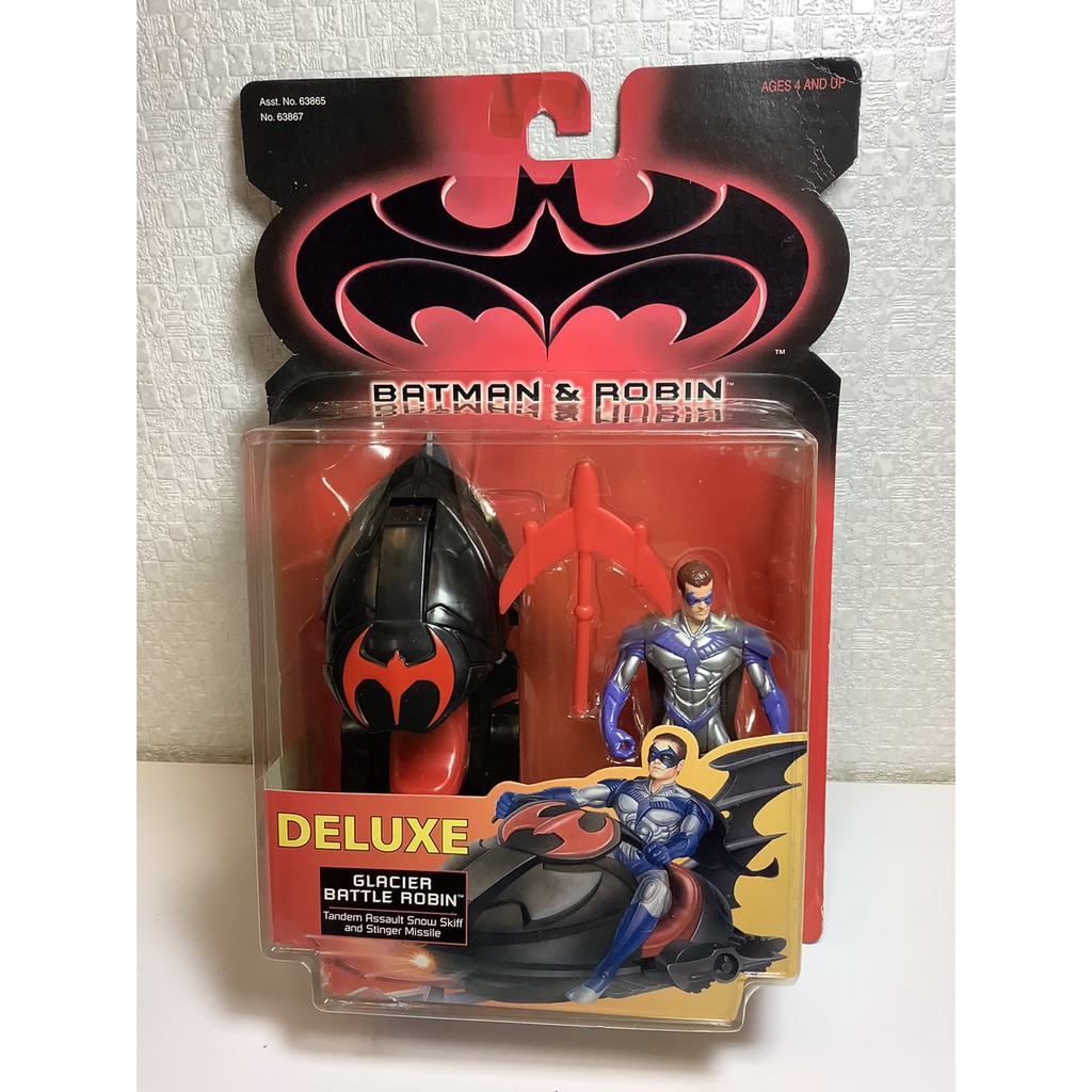 【烏力烏力屋】  KENNER　BATMAN&amp;ROBIN　蝙蝠俠　Glacier Battle Robin　羅賓