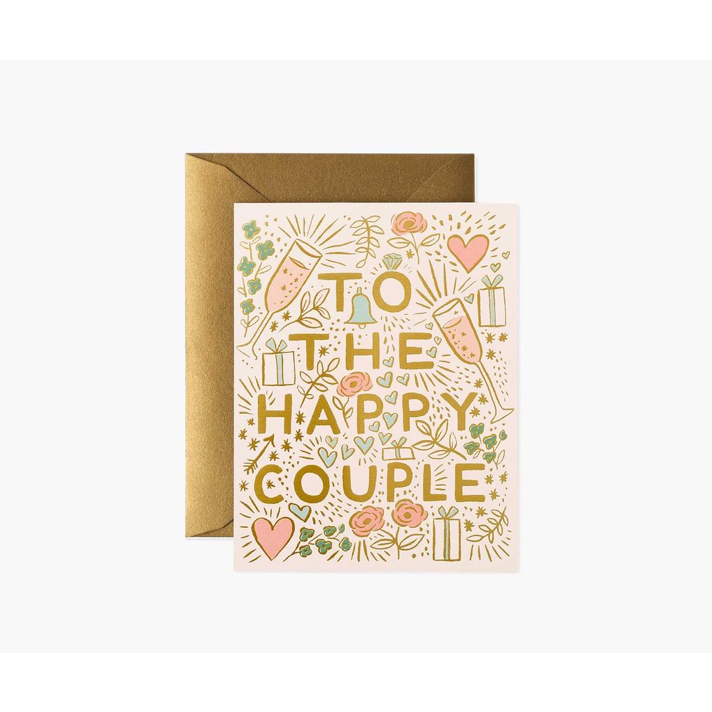 美國RIFLE PAPER 結婚賀卡/ To the Happy Couple eslite誠品