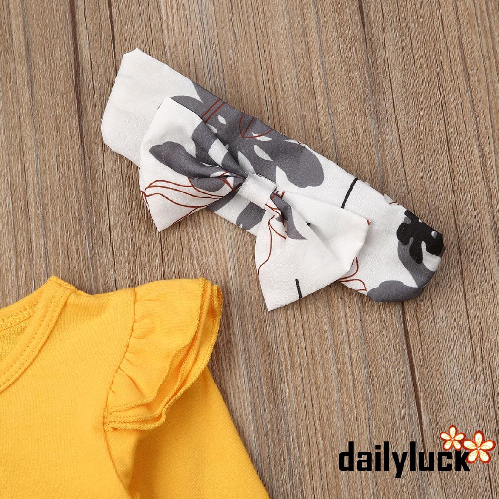Goa新生兒學步女嬰長袖秋冬保暖衣爬服上衣 花裙 頭巾套裝