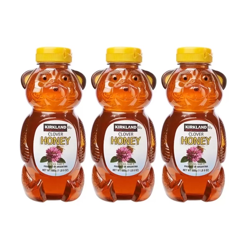 Costco  Kirkland Signature 科克蘭 小熊造型蜂蜜 680公克 單罐出售