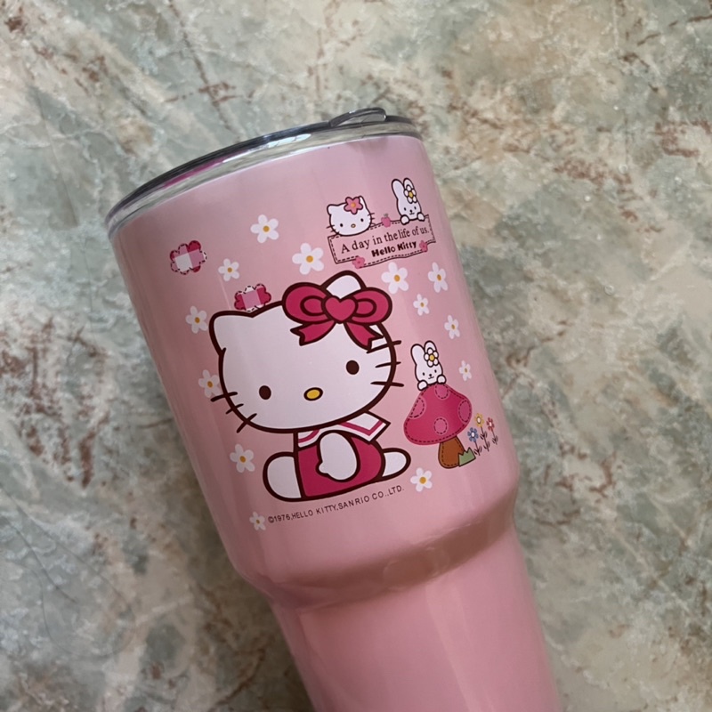 正版 Hello kitty粉色冰霸杯 全新有外包裝