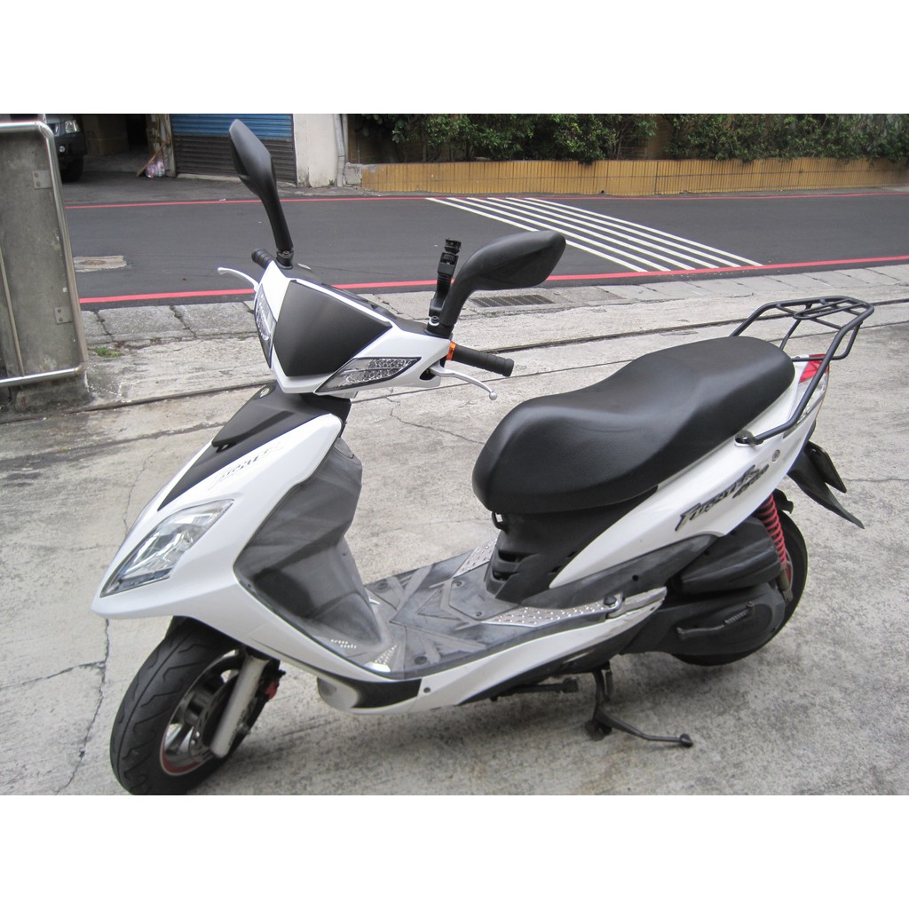 箱架屋 三陽fighter 四代戰將漢堡架後架後箱架後行李箱架機車後架需拆扶手 蝦皮購物
